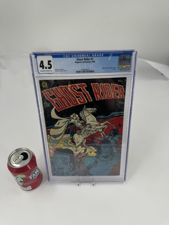 Ghost Rider #1 1950, comic book gradé CGC 4.5