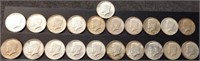 (21) 1964 Kennedy Silver Half Dollars - Coins