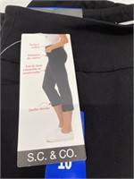 SC AND CO WOMENS CAPRIS SIZE 10