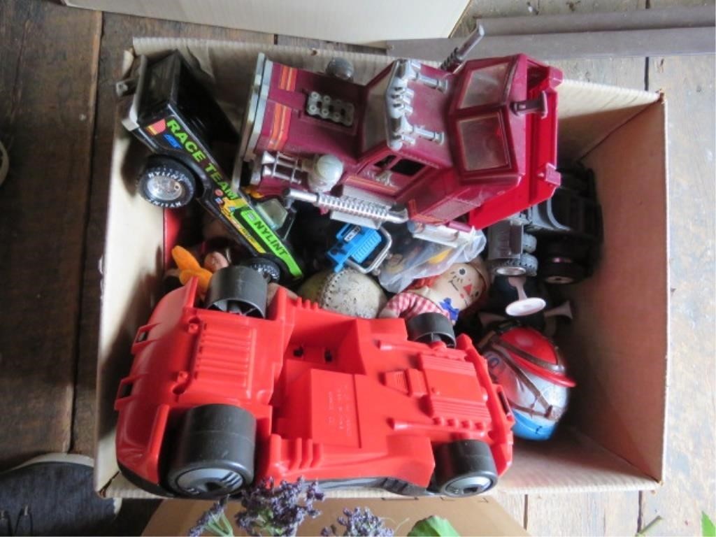 BOX OF TOYS