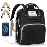 C180  GPED Diaper Bag Backpack USB Charging Port