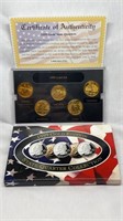 Of) 1999 gold edition state Quarter collection