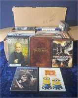 Box of mixed DVDs see pics