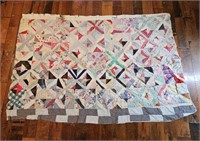 Small Patchwork Quilt 54" X 40"