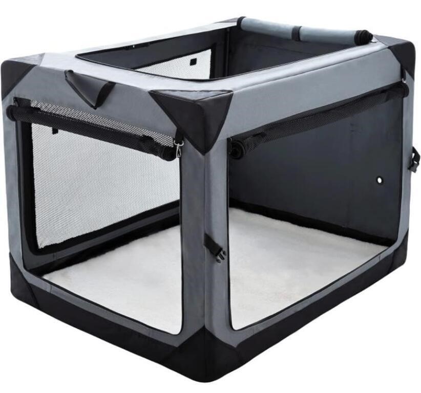 PETTY CARE 36 INCH COLLAPSIBLE CRATE FOR LARGE