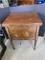 Antique Sewing Machine Table