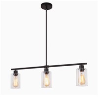 ($106) LJHhowe Kitchen Island Lighting 3 Lights