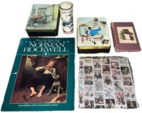 Lot of Vintage Norman Rockwell Collectibles.