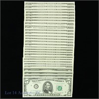 Crisp Uncirculated Federal Reserve Notes (31)
