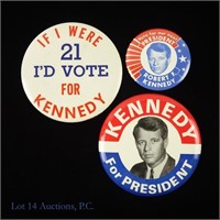 1968 Robert F. Kennedy Campaign Buttons -3