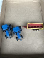 New Holland 8970 Toy Tractors and V Tank Manure