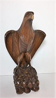 Carved Wood Falcon