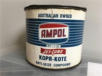 Ampol Jet lube anti seize compound 5lb tin