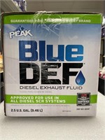 Blue Def diesel exhaust fluid 2.5 gal