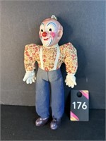 Antique Clown Doll Fav 50 Japan