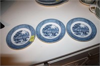 Currier & Ives "Harvest" plates