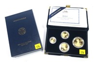 2010-W American Eagle gold 4-piece Proof set,