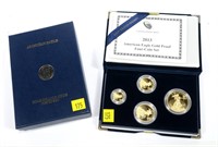 2013-W American Eagle gold 4-piece Proof set: