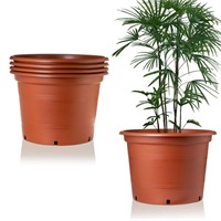 KameL - 5 Gallon Pots for Plants â€“ 5Pcs