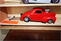 Slot Car with Battery
