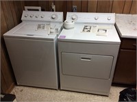 Whirlpool Gold washer and dryer