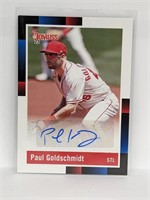 Paul Goldschmidt 2022 Panini 1988 Retro Auto