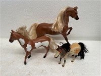 Toy Horses - Set of 3 Vintage Mattel