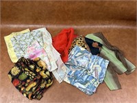 Selection of Vintage Scarves