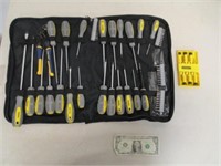Work Force Screwdriver Set w/ Case - As Shown