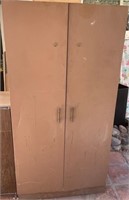 F - 2-DOOR WARDROBE CABINET 66X34" (Y10)