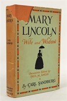 Mary Lincoln Wife & Widow Carl Sandburg 1932