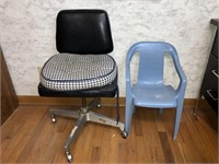 Office Chair and Child’s Chair