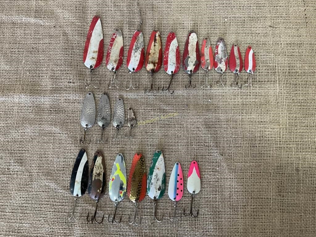 Vintage Metal Fishing Lures