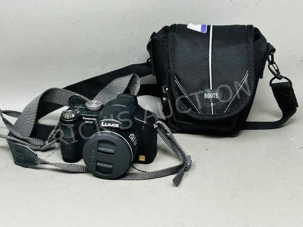 lumix DMC FZ8 digital camera & case