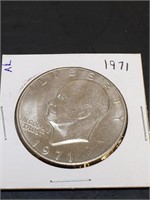 1971 Eisenhower Dollar Coin