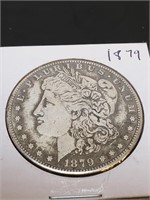 1879 Morgan Dollar 90% Silver