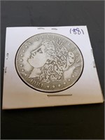 1881 Morgan Dollar 90% Silver