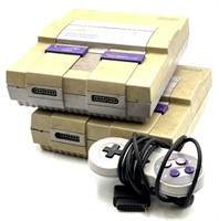 (2) Nintendo Super NES Control Deck No. SNS-001