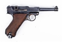 Gun Weimar Police DWM Luger P08 Semi Auto 9mm