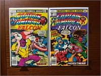 Marvel Comics 2 piece Captain America 211 & 212