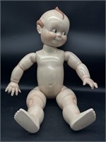 Vintage Large Porcelain  Kewpie Doll 27”