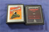 Atari 2600 Battle Zone and Superman