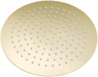 Brushed Gold Rainfall Shower Head  10