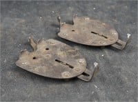 Antique Norlund Pair Boot Heel Ice Spikes