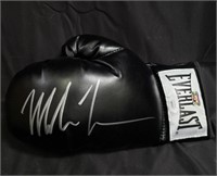 Mike Tyson signed left boxing glove w/ COA