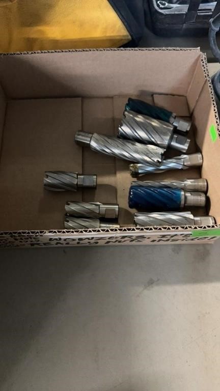 GROUP OF 10 MAG DRILL BITS