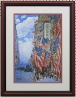 4TH OF JULY GICLEE BY CHILDE HASSAM