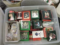 Box of Assorted Christmas Ornaments