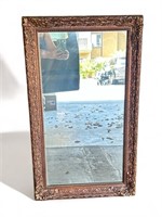 Vintage gilt wood framed mirror