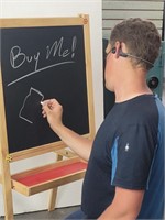 Folding Easel Chalkboard / Whiteboard / Blackboard